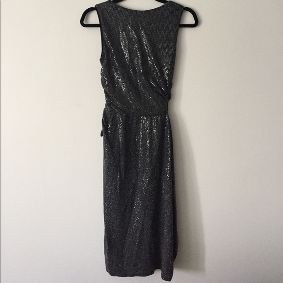 Brand new ALLSAINTS  Wrap Front Sleeveless Sheath Dress - Picture 9 of 16